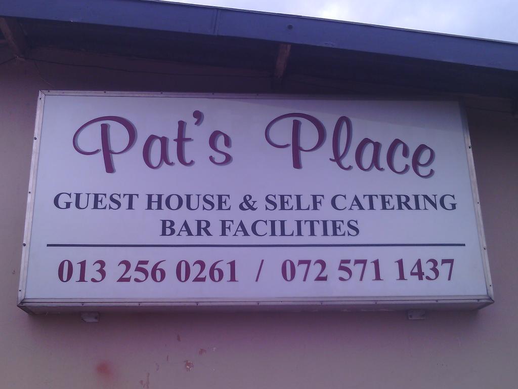 Machadodorp Pat'S Place מראה חיצוני תמונה